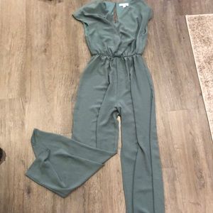 She + Sky Green Jumpsuit
